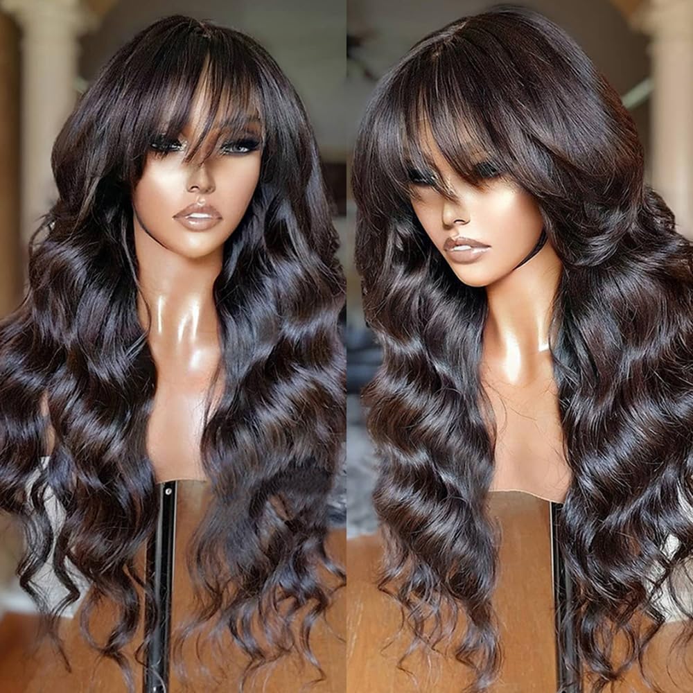 Perruque Full Machine Cheveux Humains Body Wave – Couleur Naturelle, 150% Densité 💇♀️✨ Yiwu Ruijia Auto Supplies Co., Ltd.
