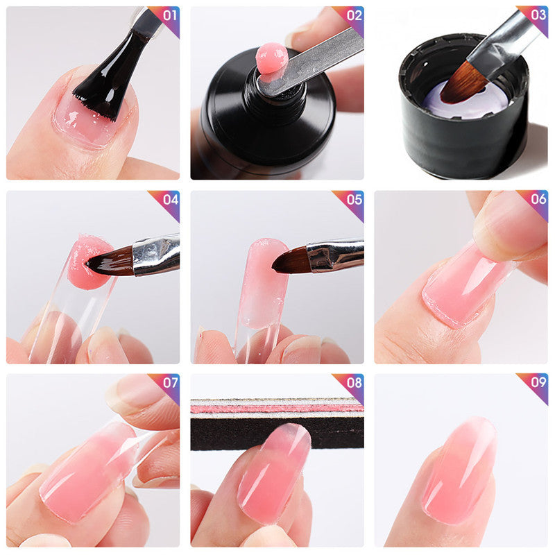 Builder Gel Extension Ongles – 15ml, Compatible UV/LED 💅✨ Yiwu Ruijia Auto Supplies Co., Ltd.