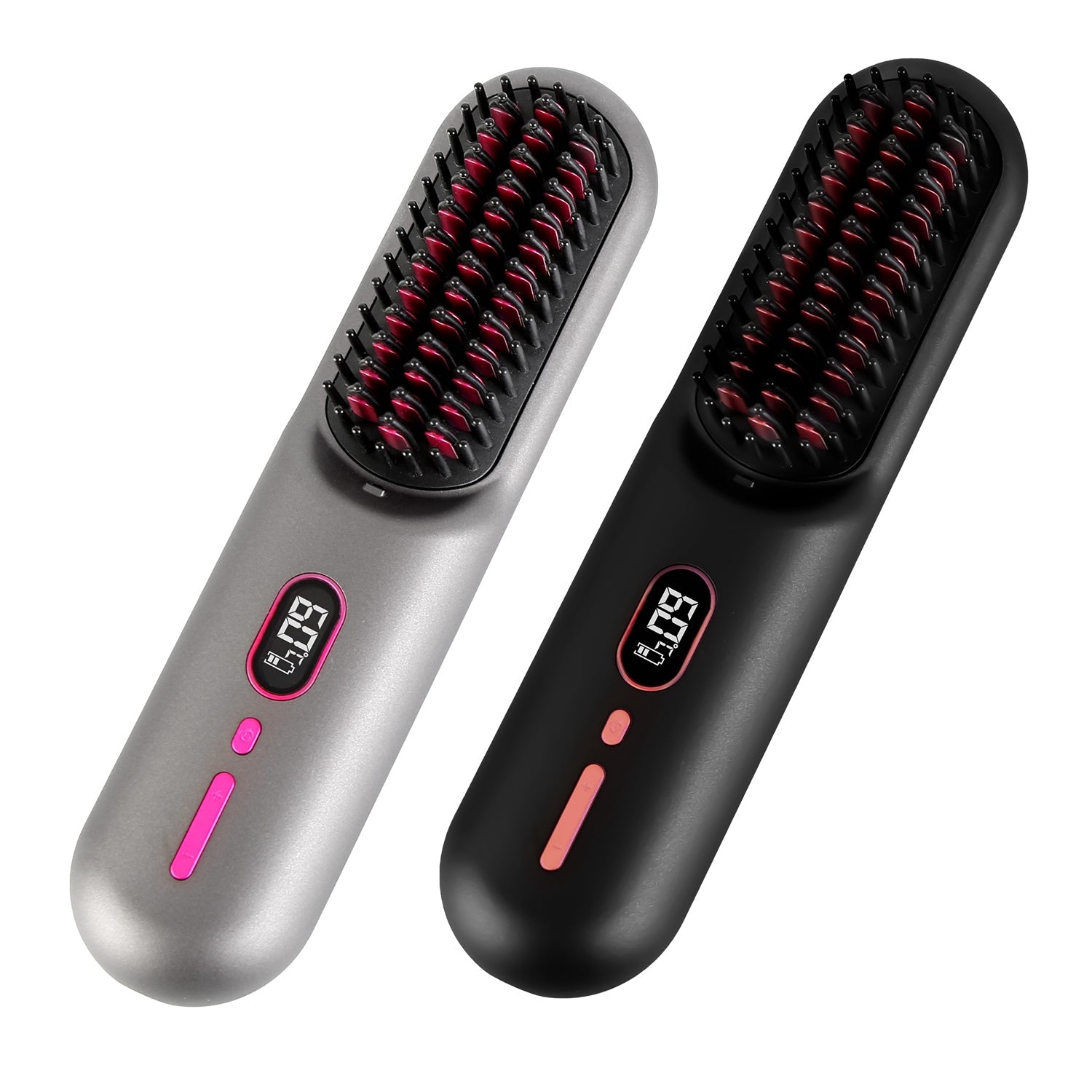 Brosse Lissante Sans Fil 4800mAh – 12 Températures, Ions Négatifs &amp; Graphène 💇♀️✨ Yiwu Ruijia Auto Supplies Co., Ltd.