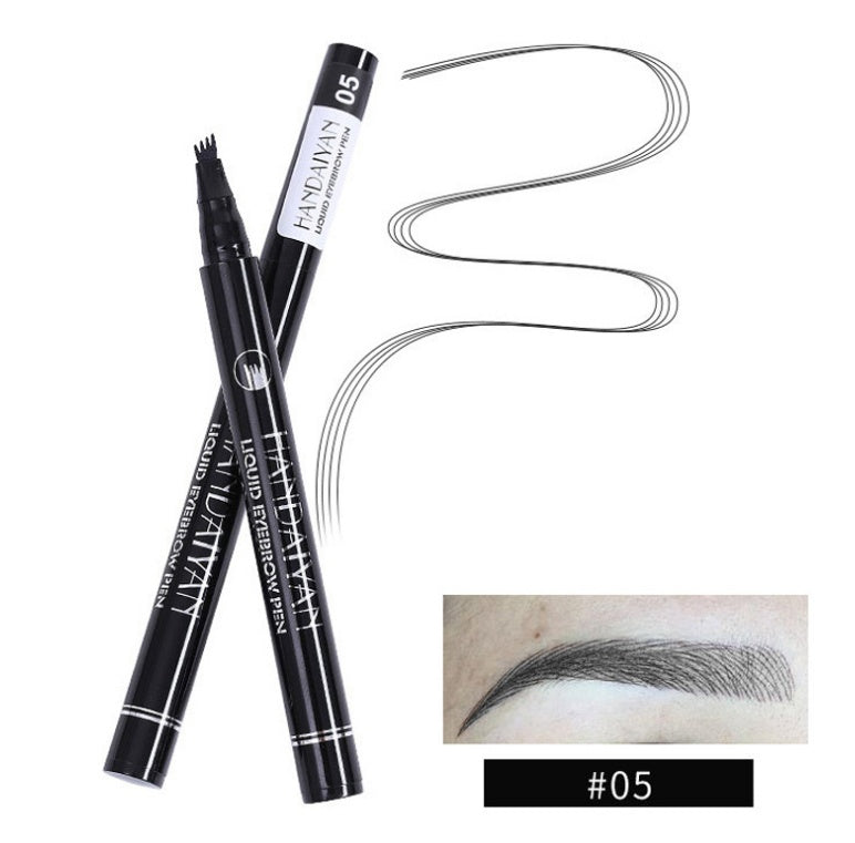 Microblading Eyebrow Pencil Waterproof Fork Tip Tattoo Pen Tinted Fine Sketch Eye Brow Pencils Long Lasting Eyebrows Yiwu Ruijia Auto Supplies Co., Ltd.