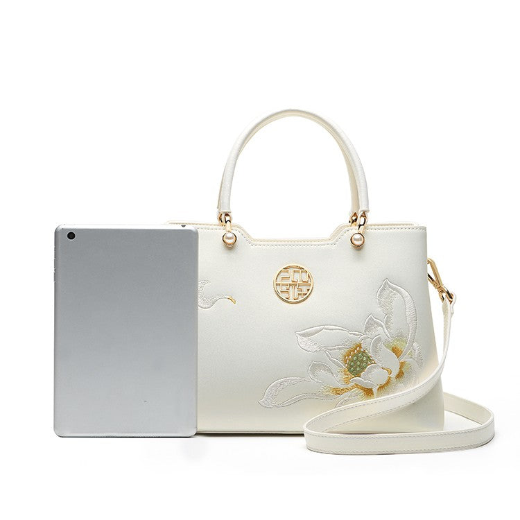 👜 Sac bandoulière fleuri en cuir – Élégance & style naturel Yiwu Ruijia Auto Supplies Co., Ltd.