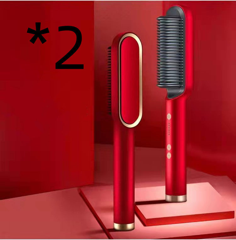 Peigne Lisseur Anti-Brûlure 10 Niveaux – Céramique Tourmaline, Cheveux Secs & Mouillés, Lissage et Boucles Faciles Yiwu Ruijia Auto Supplies Co., Ltd.