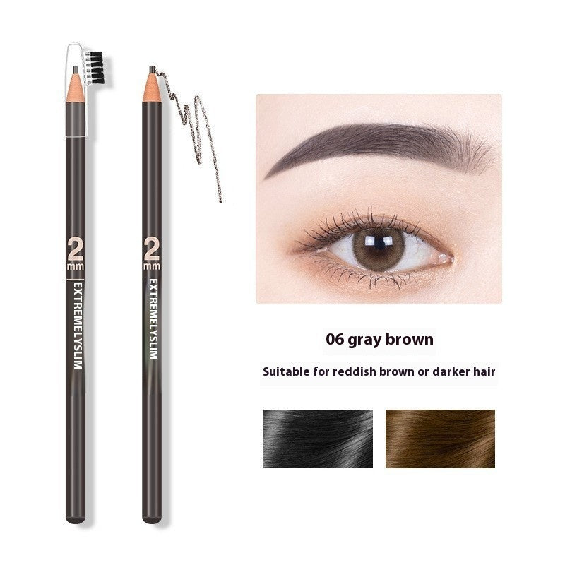 Line Drawing Waterproof Sweat-proof Non-fading Brushed Natural Eyebrow Pencil Yiwu Ruijia Auto Supplies Co., Ltd.