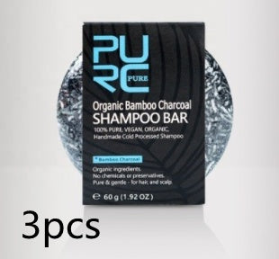 hampoing Solide au Charbon de Bambou – Soin Complet & Cheveux Transformés 🖤🌿 Yiwu Ruijia Auto Supplies Co., Ltd.