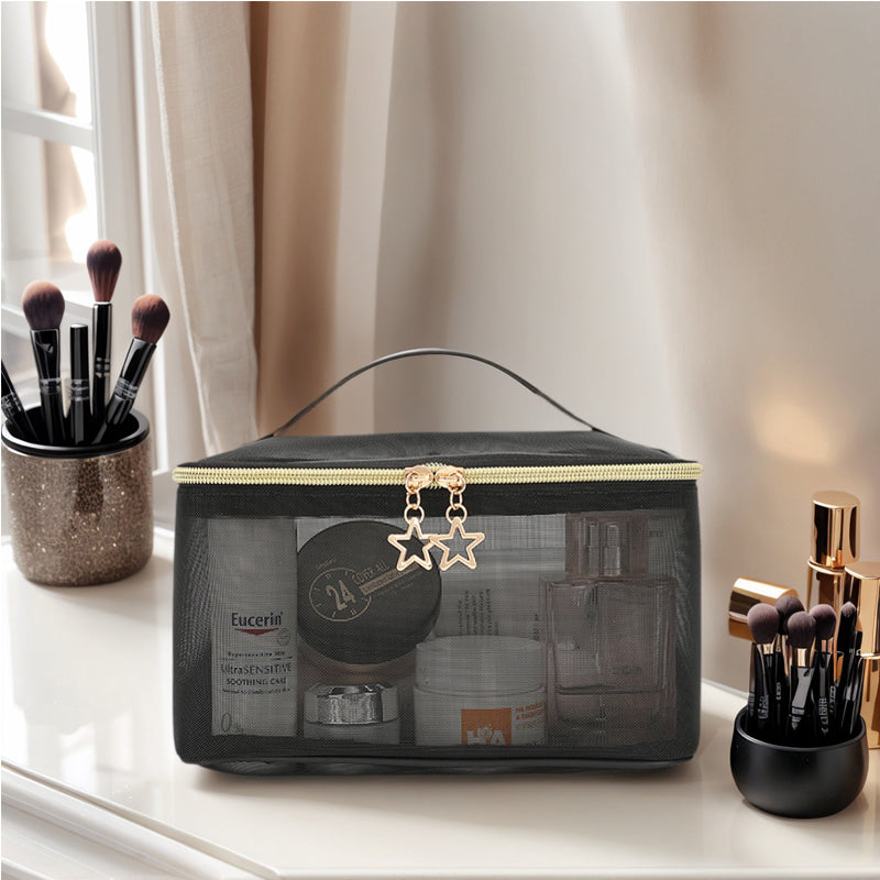 👜✨ Trousse de Toilette Suspendue Double Compartiment – Élégante & Ultra Pratique Yiwu Ruijia Auto Supplies Co., Ltd.