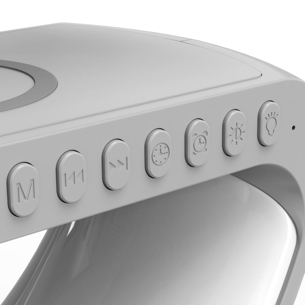 Lampe LED intelligente G avec haut-parleur Bluetooth et chargeur sans fil – Contrôle via application Yiwu Ruijia Auto Supplies Co., Ltd.