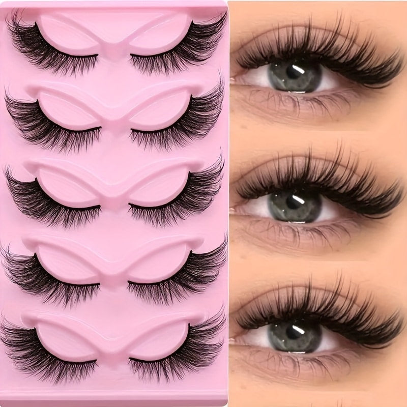 15 Paires Faux Cils Œil de Chat 3D – Style Manga, Bande Transparente & Effet Vaporeux 👁️✨ Yiwu Ruijia Auto Supplies Co., Ltd.