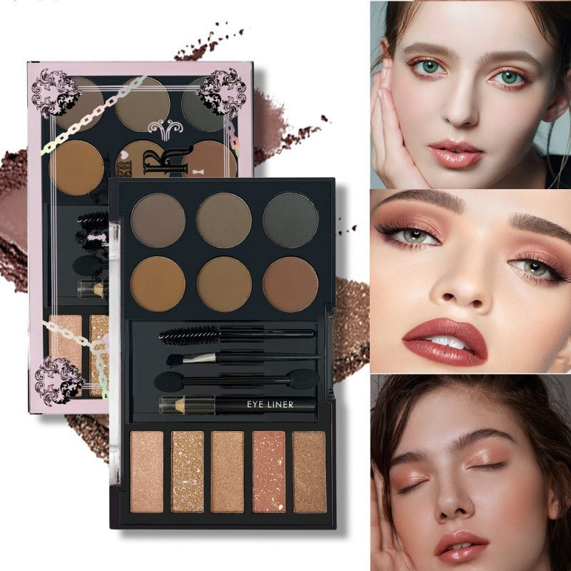 Kit Sourcils Complet – Palette Poudre Crème & Pinceau Professionnel 🖤✨ Yiwu Ruijia Auto Supplies Co., Ltd.