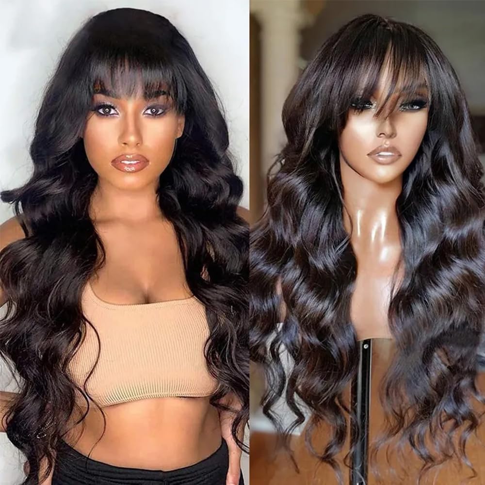 Perruque Full Machine Cheveux Humains Body Wave – Couleur Naturelle, 150% Densité 💇♀️✨ Yiwu Ruijia Auto Supplies Co., Ltd.