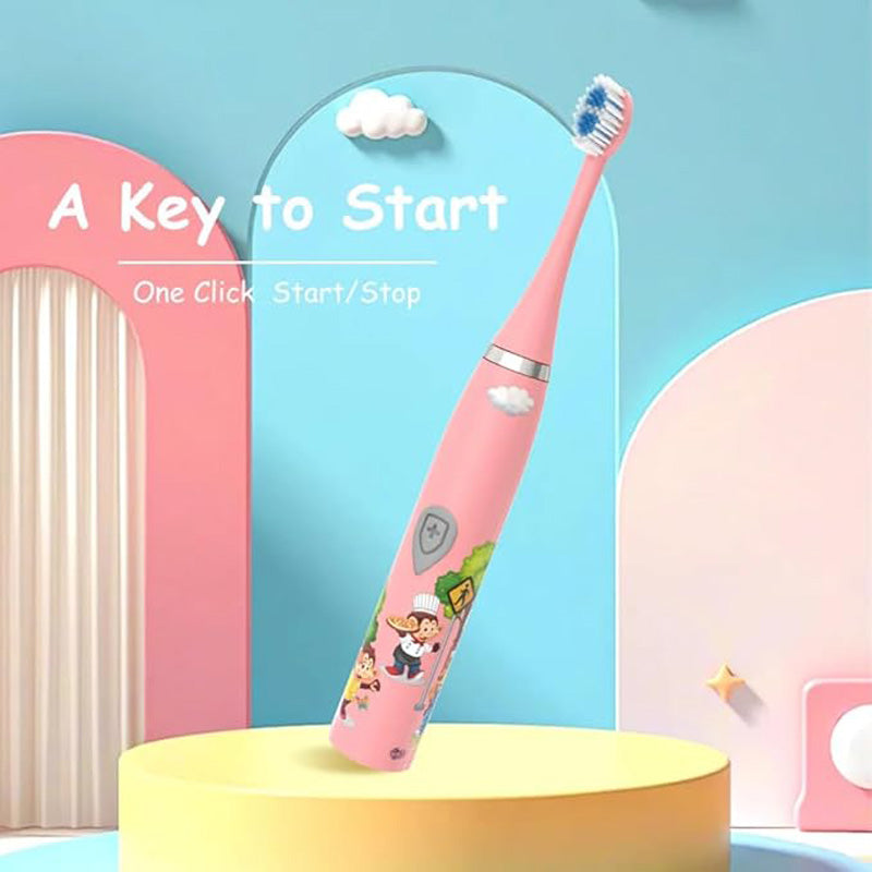 Brosse à Dents Électrique Sonique Enfant – Étanche IPX6 + 6 Têtes Incluses Yiwu Ruijia Auto Supplies Co., Ltd.
