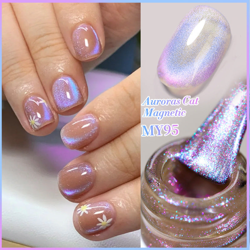 Vernis Gel Œil de Chat – 6 Couleurs Effet Glacé, Nail Art Magnétique 💅✨ Yiwu Ruijia Auto Supplies Co., Ltd.