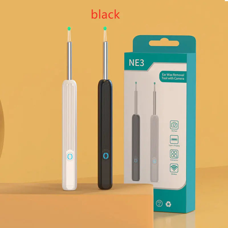NE3 Ear Cleaner Otoscope Ear Wax Removal Tool With Camera LED Light Wireless Ear Endoscope Ear Cleaning Kit For I-phone Yiwu Ruijia Auto Supplies Co., Ltd.