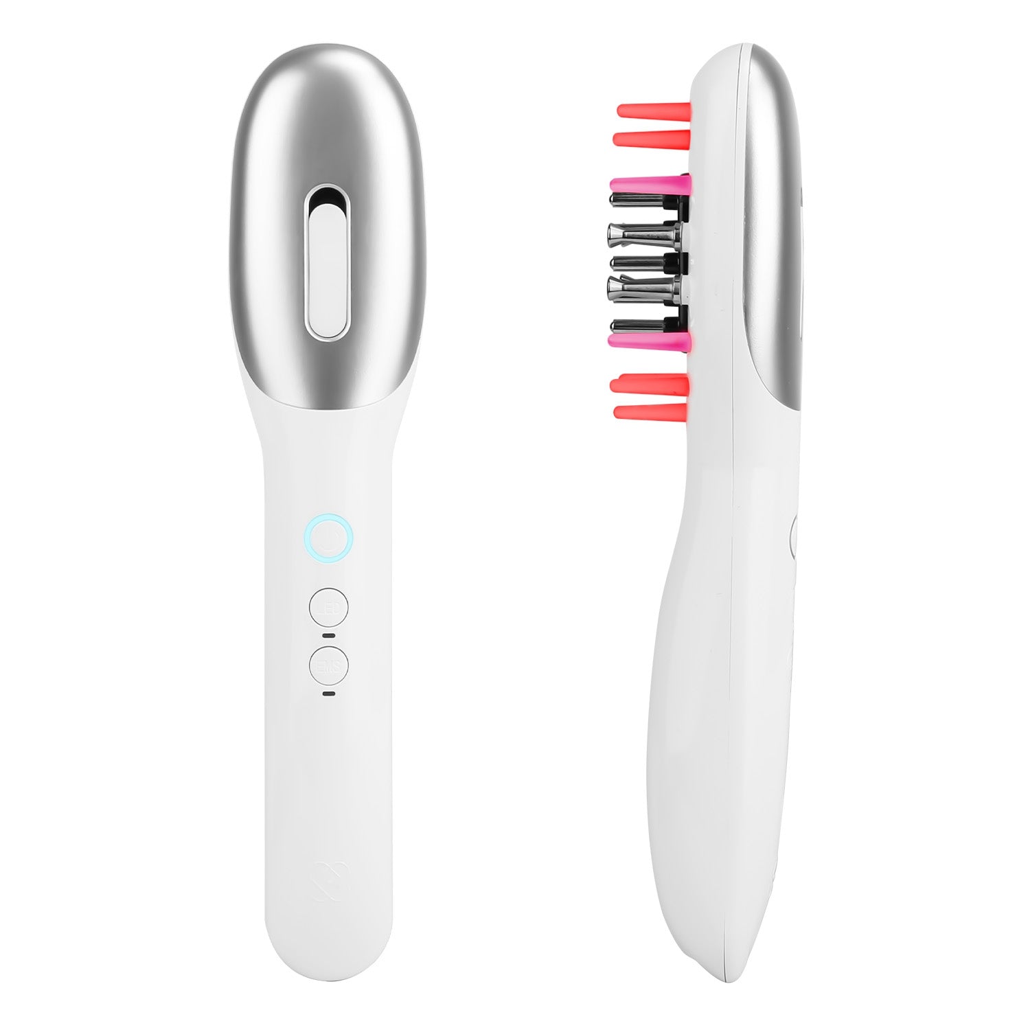 Peigne Massant Cuir Chevelu 4 en 1 – Micro-Courant, Luminothérapie Rouge &amp; Bleu, Rechargeable 💆♀️✨ Yiwu Ruijia Auto Supplies Co., Ltd.