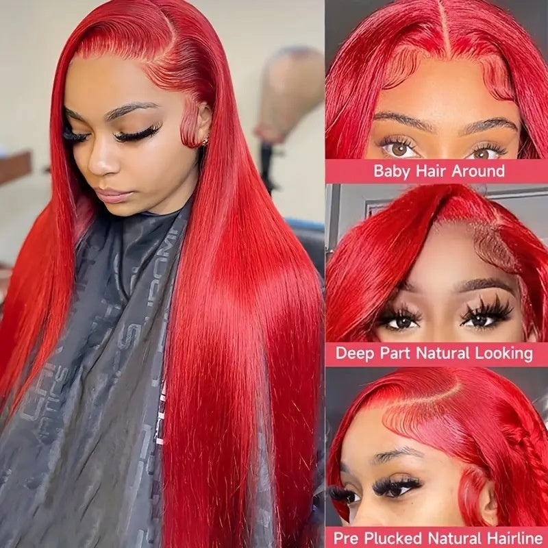 Perruque Longue Lisse – 8 Longueurs, 9 Coloris, Style Célébrité 💇♀️✨ Yiwu Ruijia Auto Supplies Co., Ltd.
