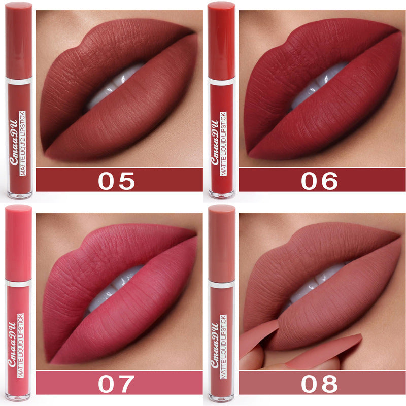 Women's Non-stick Cup Waterproof Matte Lipstick Yiwu Ruijia Auto Supplies Co., Ltd.