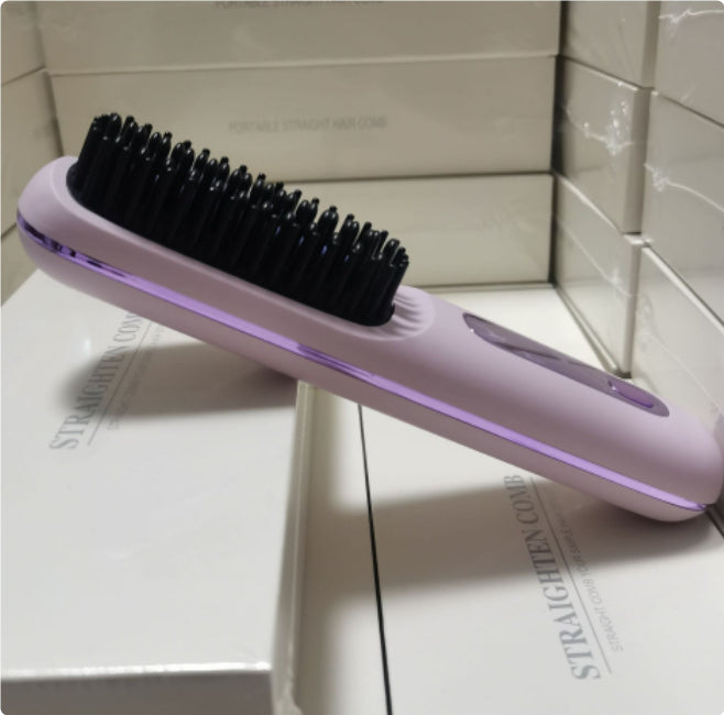 Brosse Lissante Sans Fil – Écran LCD, Batterie 1H, Chauffe Rapide Yiwu Ruijia Auto Supplies Co., Ltd.
