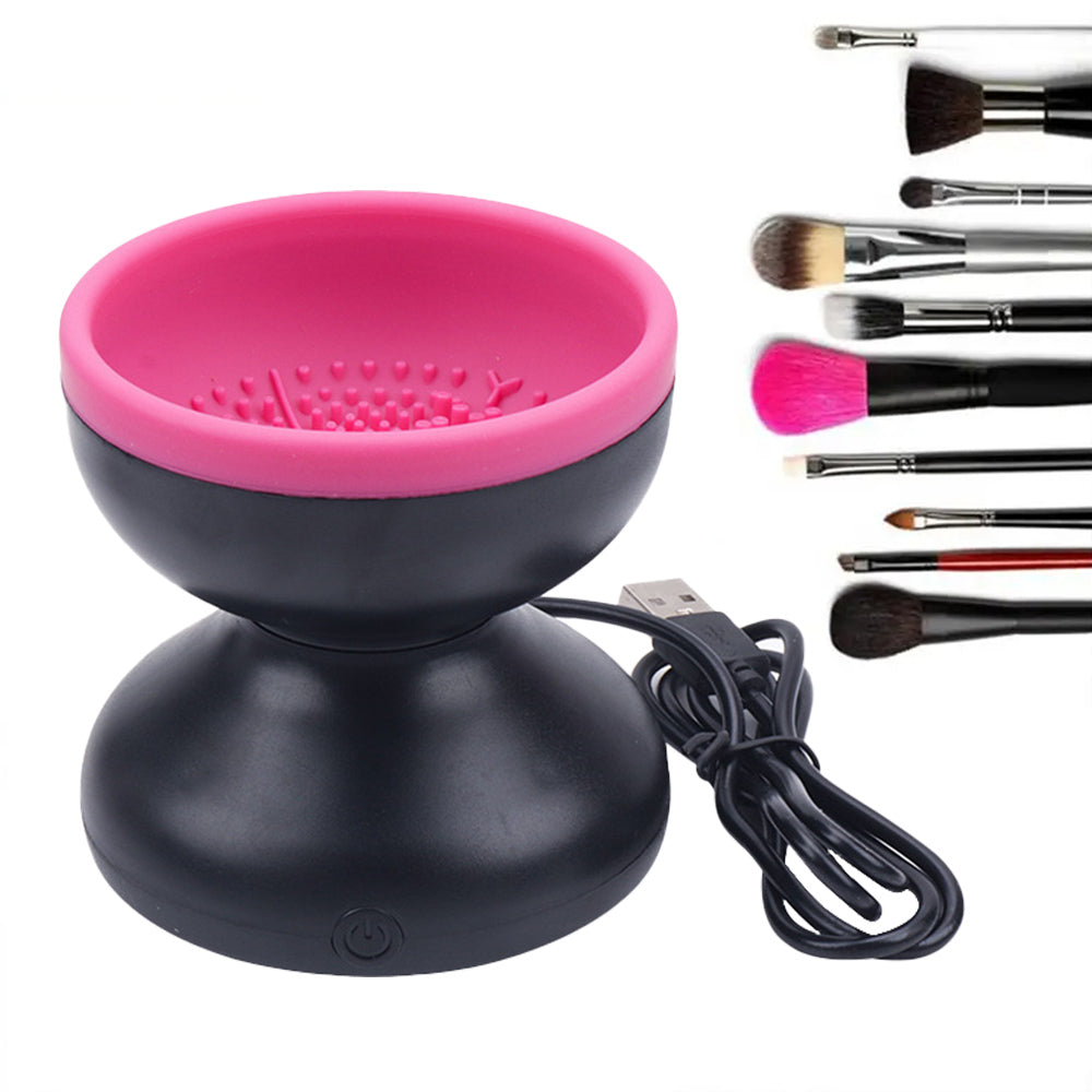 Nettoyeur Électrique Pinceaux Maquillage – 80 tr/min, Portable &amp; 1 Bouton 🖌️✨ Yiwu Ruijia Auto Supplies Co., Ltd.