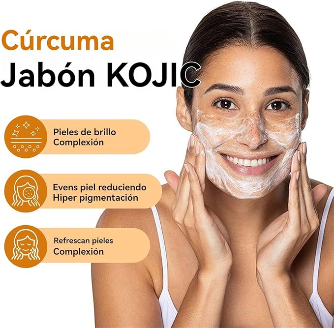 Savon Visage Citron & Curcuma – Éclat, Anti-Acné & Hydratation Profonde 🍋🌿✨ Yiwu Ruijia Auto Supplies Co., Ltd.