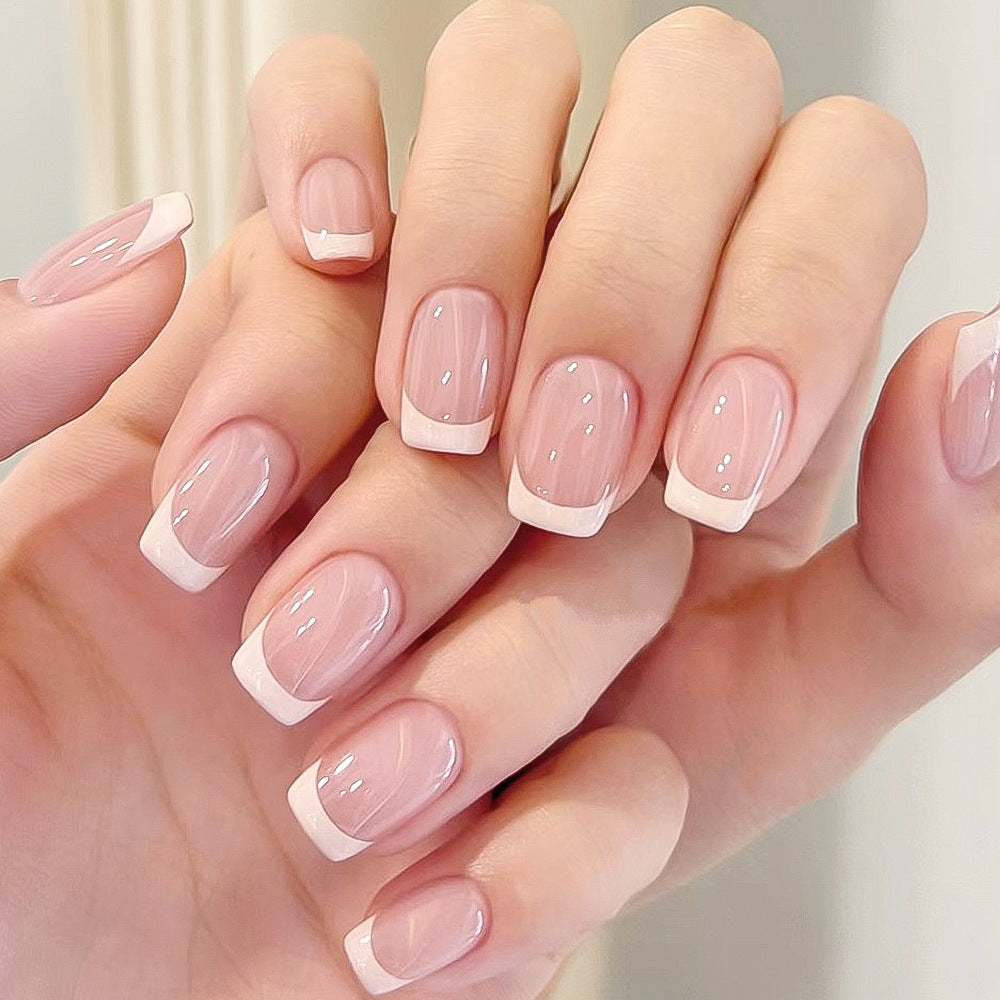 Kit 24 Faux Ongles Carrés Courts – Design Simple & Élégant, Amovibles 💅✨ Yiwu Ruijia Auto Supplies Co., Ltd.
