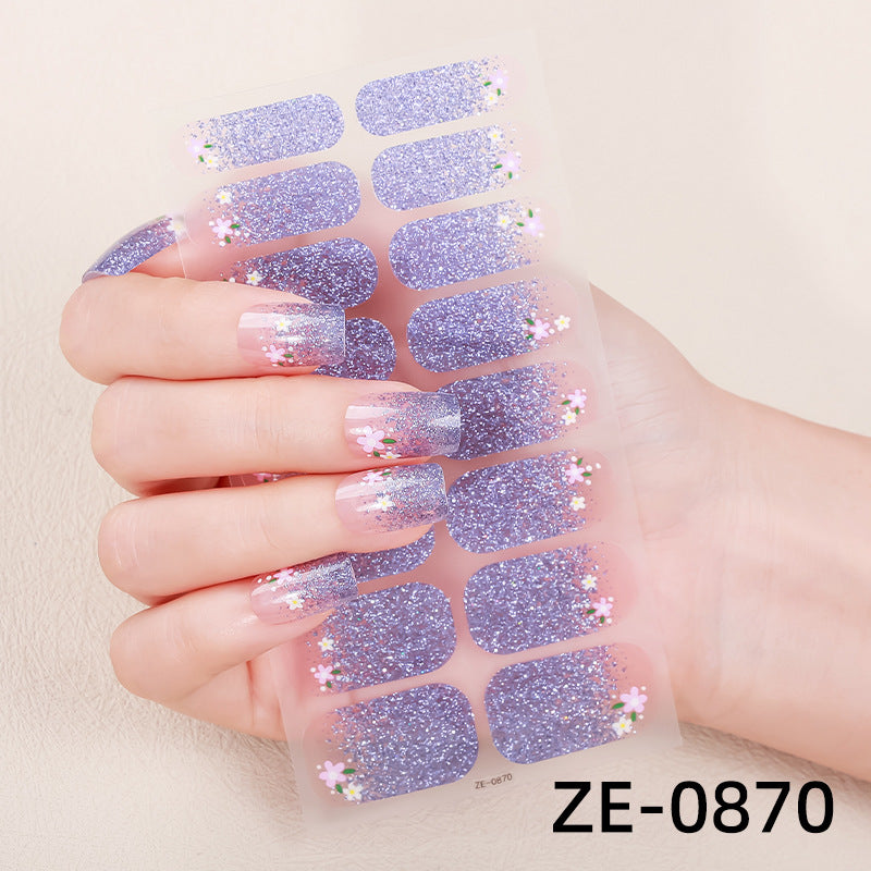 Stickers Ongles French Dégradé Poudre d'Oignon – Aurora, Œil de Chat &amp; Effet Glacé 💅✨ Yiwu Ruijia Auto Supplies Co., Ltd.