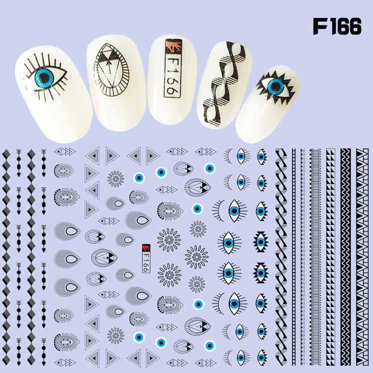 Autocollants Nail Art – Collection Platine & Or Noir, Sans Colorant 💅✨ Yiwu Ruijia Auto Supplies Co., Ltd.