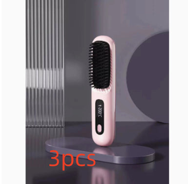 Brosse Lissante Sans Fil – Écran LCD, Batterie 1H, Chauffe Rapide Yiwu Ruijia Auto Supplies Co., Ltd.