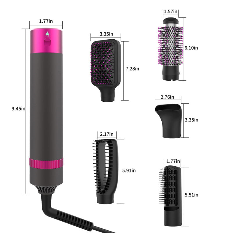 Sèche-Cheveux Styler Haute Performance – Brosse 3 Vitesses, Protection Céramique, Portable Yiwu Ruijia Auto Supplies Co., Ltd.