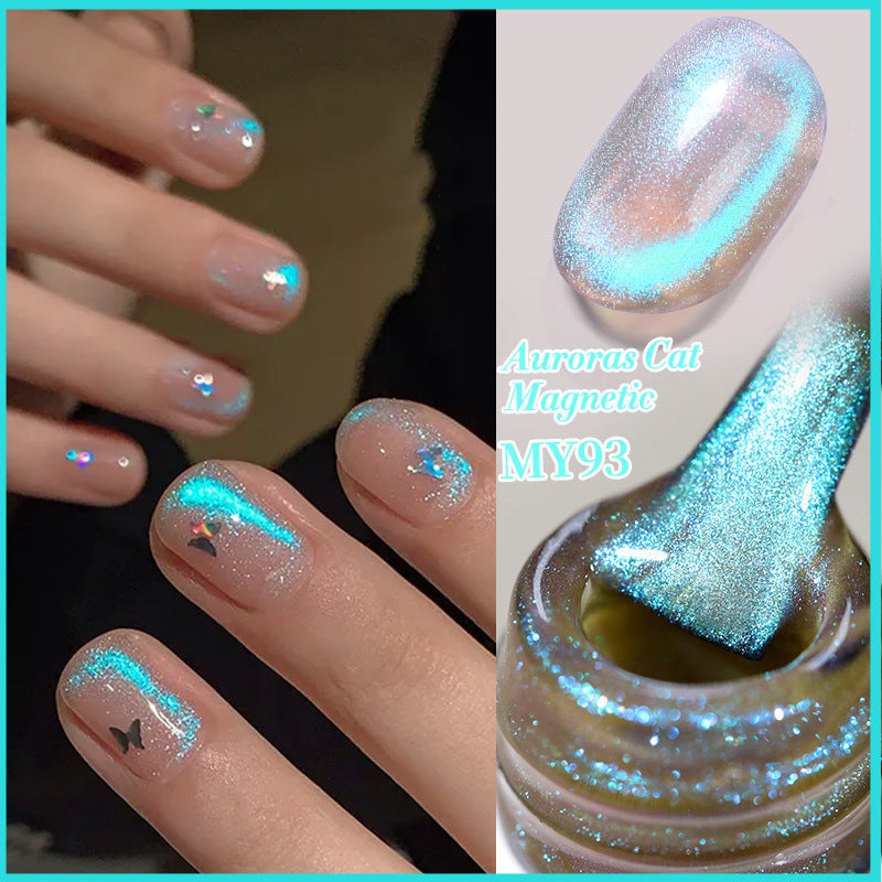 Vernis Gel Œil de Chat – 6 Couleurs Effet Glacé, Nail Art Magnétique 💅✨ Yiwu Ruijia Auto Supplies Co., Ltd.