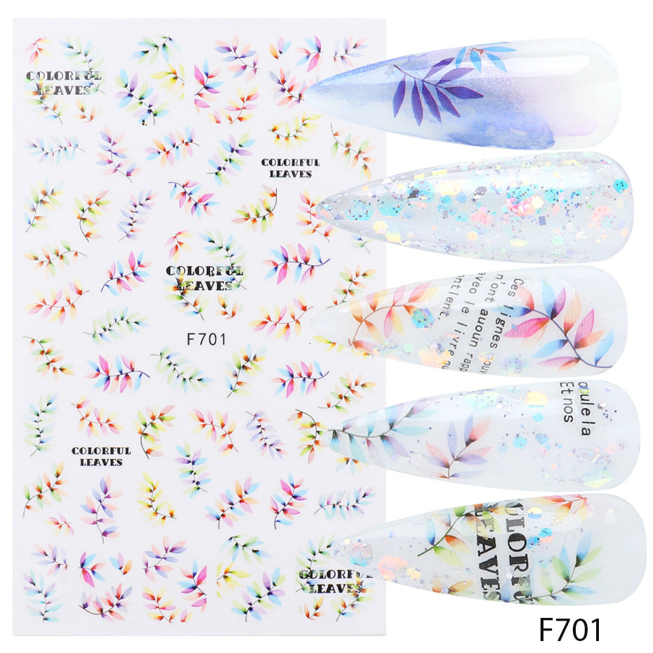 Autocollants Nail Art – Collection Platine & Or Noir, Sans Colorant 💅✨ Yiwu Ruijia Auto Supplies Co., Ltd.