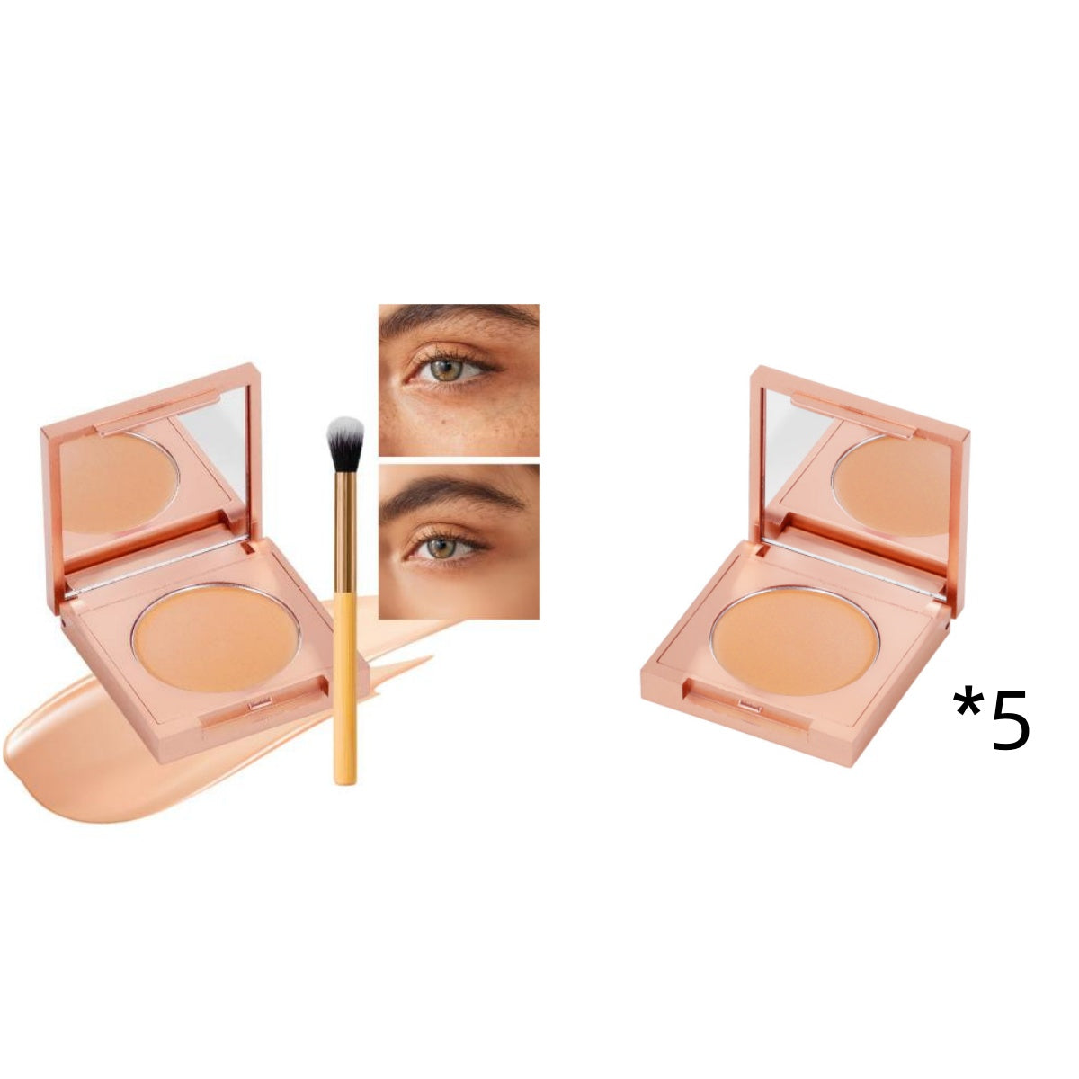 Fundus Creamy Concealer Cover Eye Bags And Dark Circle Natural Cover Skin Blemishes Yiwu Ruijia Auto Supplies Co., Ltd.