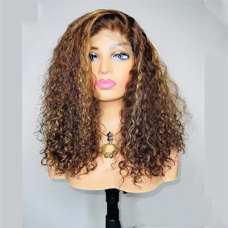 Perruque Lace Front Cheveux Naturels – 360° Main, 3 Longueurs, Brun 💇♀️✨ Yiwu Ruijia Auto Supplies Co., Ltd.