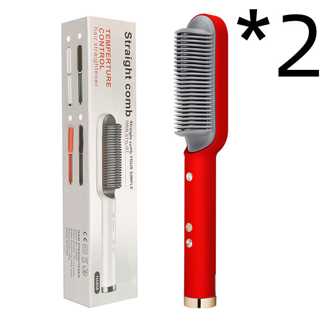 Peigne Lisseur Anti-Brûlure 10 Niveaux – Céramique Tourmaline, Cheveux Secs & Mouillés, Lissage et Boucles Faciles Yiwu Ruijia Auto Supplies Co., Ltd.