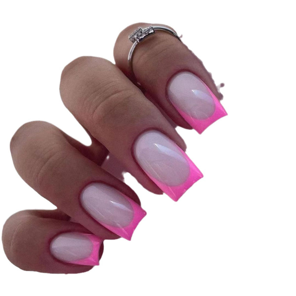 24 Faux Ongles Carrés Courts Tartan – Colle Jelly, Style Ins Luxe Abordable 💅✨ Yiwu Ruijia Auto Supplies Co., Ltd.