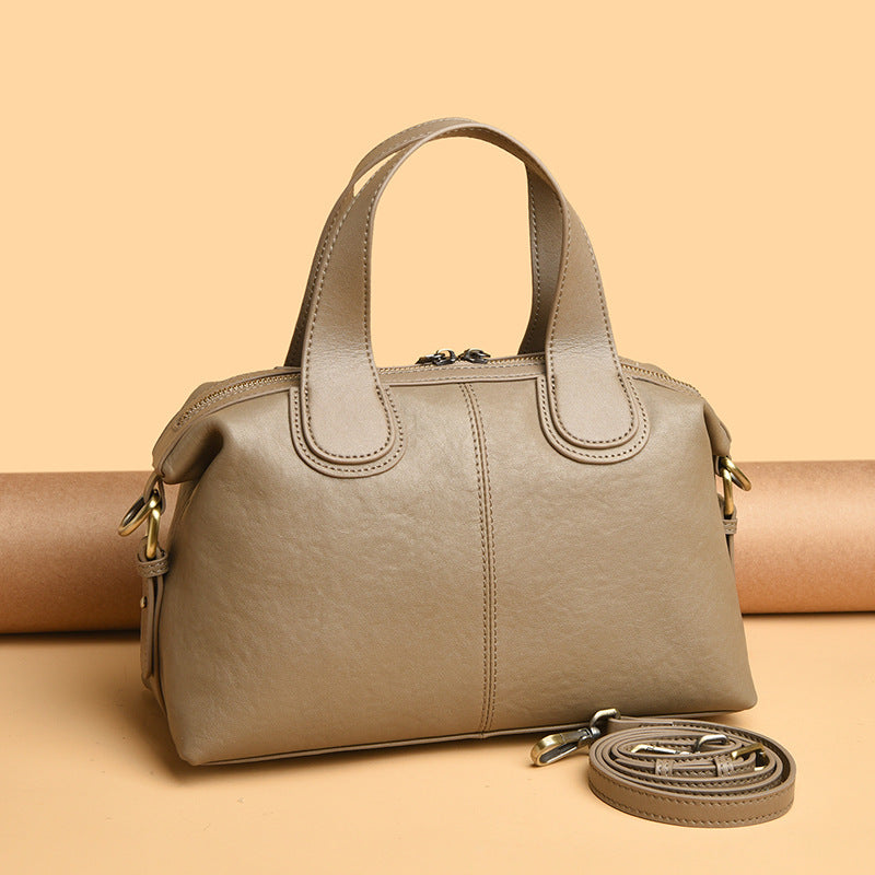 Sac à Main Femme Cuir – Double Bandoulière, 3 Coloris &amp; Poche Extérieure 👜✨ Yiwu Ruijia Auto Supplies Co., Ltd.