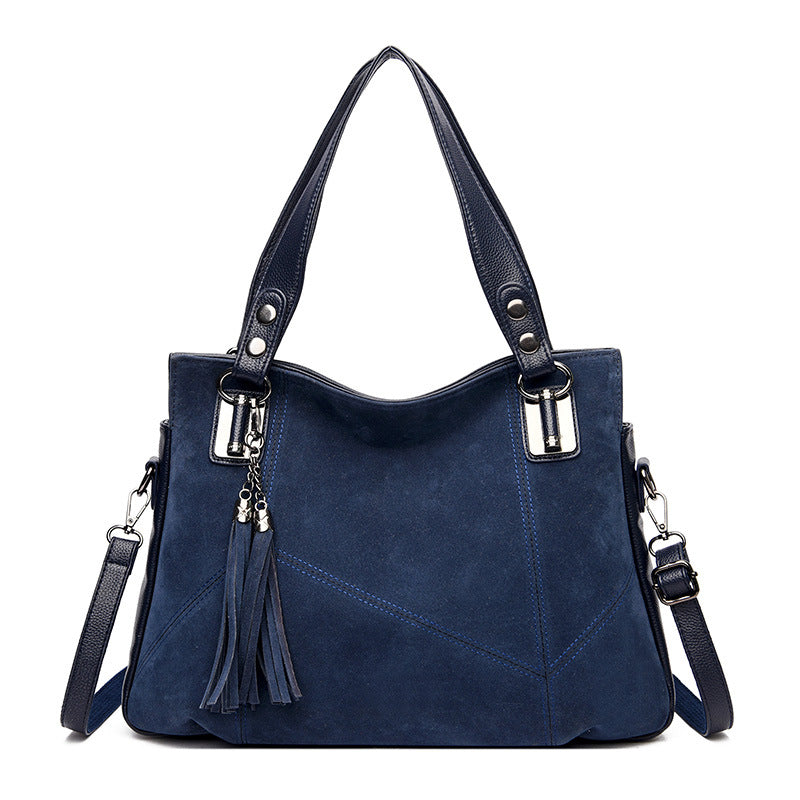 Sac à Main Velours Rétro – Surpiqûres, Patchwork &amp; Multi-Poches, 4 Coloris 👜✨ Yiwu Ruijia Auto Supplies Co., Ltd.
