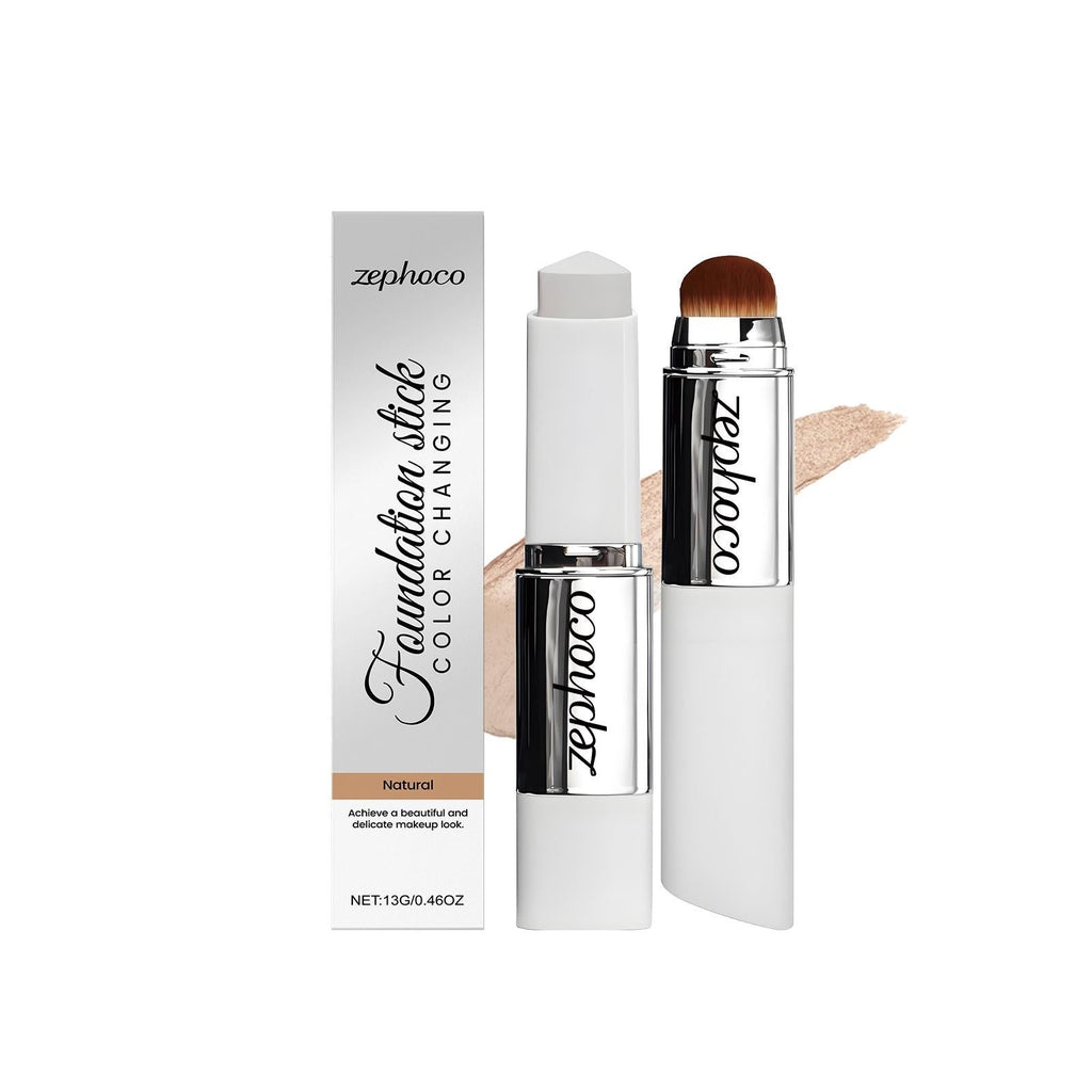Fond de Teint Stick 2 en 1 Caméléon – Change de Couleur, Vitamine E &amp; Fini Naturel 💄✨ Yiwu Ruijia Auto Supplies Co., Ltd.