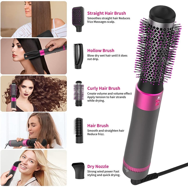 Sèche-Cheveux Styler Haute Performance – Brosse 3 Vitesses, Protection Céramique, Portable Yiwu Ruijia Auto Supplies Co., Ltd.