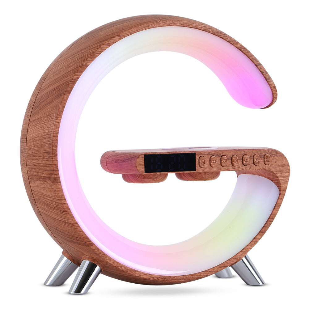 Lampe LED intelligente G avec haut-parleur Bluetooth et chargeur sans fil – Contrôle via application Yiwu Ruijia Auto Supplies Co., Ltd.