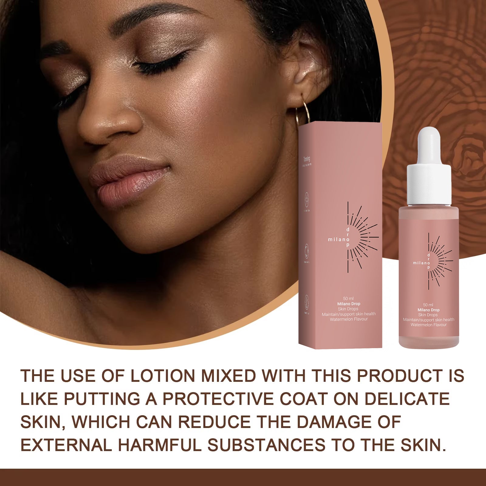 Tanning Face Serum Face Body Tanning Bed Outdoor Fine Line Repair Skin Serum Dark Bronzer Self Tanning Serum Drops Yiwu Ruijia Auto Supplies Co., Ltd.