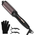 Brosse Thermique 3 en 1 – 10 Températures, Chauffage 30s &amp; Câble 360° Noir &amp; Or Rose 💇♀️✨ Yiwu Ruijia Auto Supplies Co., Ltd.