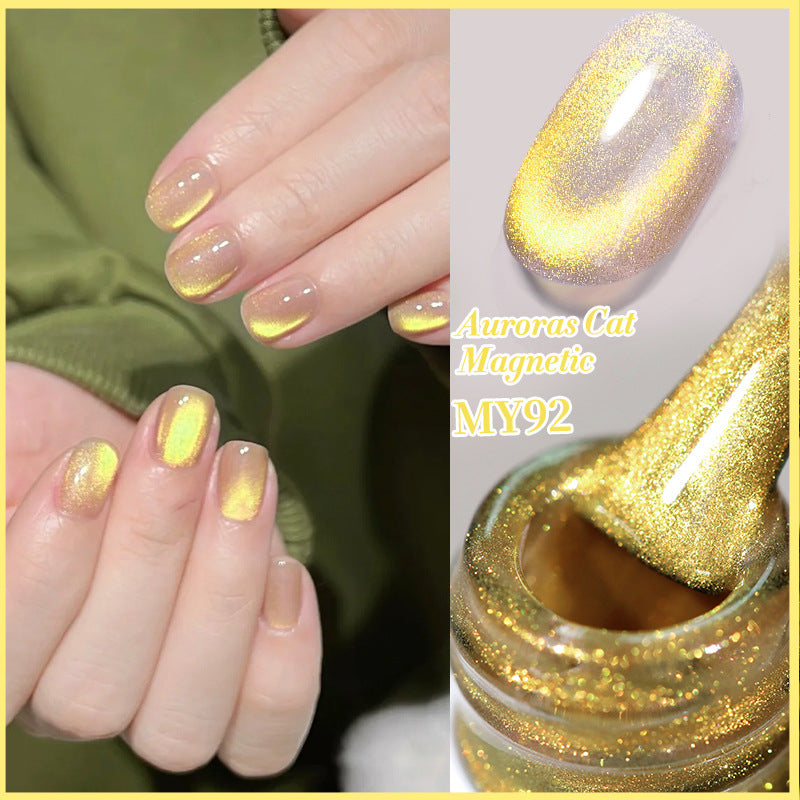 Vernis Gel Œil de Chat – 6 Couleurs Effet Glacé, Nail Art Magnétique 💅✨ Yiwu Ruijia Auto Supplies Co., Ltd.