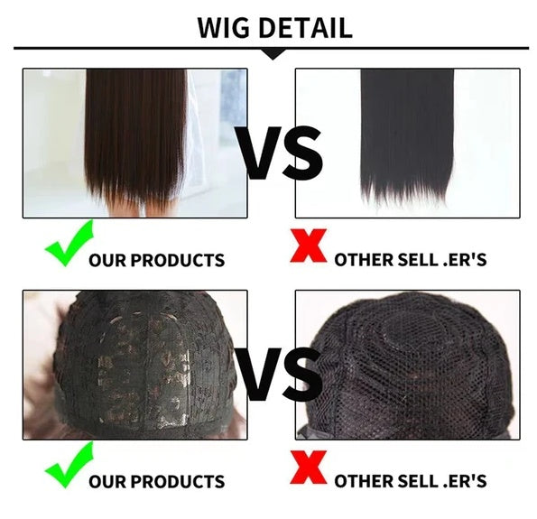 ✨ Perruque Longue Bouclée Lace Front – Effet Naturel &amp; Volume Glamour Yiwu Ruijia Auto Supplies Co., Ltd.