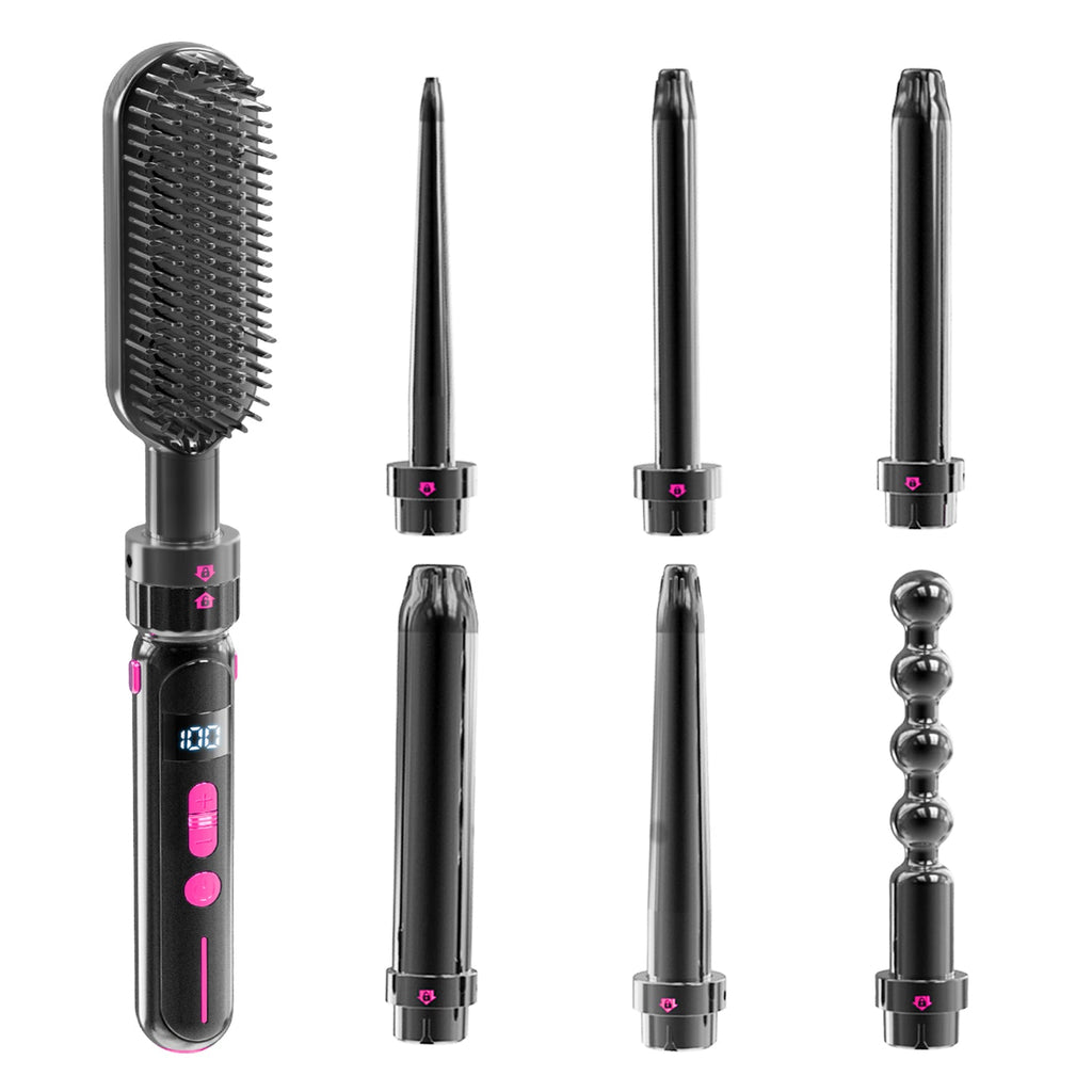 Fer à Boucler &amp; Lisser 2 en 1 – 30 Niveaux, Céramique &amp; Chauffage PTC Rapide 🌀💇♀️✨ Yiwu Ruijia Auto Supplies Co., Ltd.
