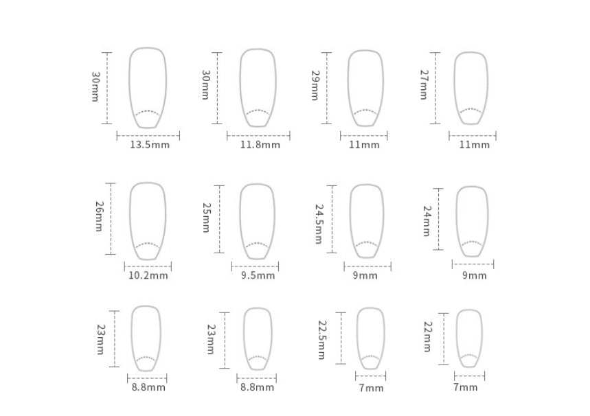 24 Faux Ongles Ballerine Longs – Bleu Mer Pétillant, French Style Instagram 💅✨ Yiwu Ruijia Auto Supplies Co., Ltd.