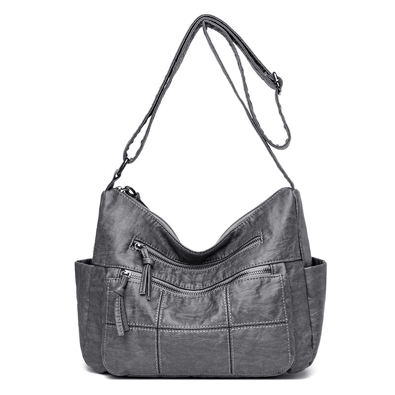 Sac à Main PU Intemporel – Poche 3D, Multi-Poches &amp; Coutures Apparentes, 4 Coloris 👜✨ Yiwu Ruijia Auto Supplies Co., Ltd.