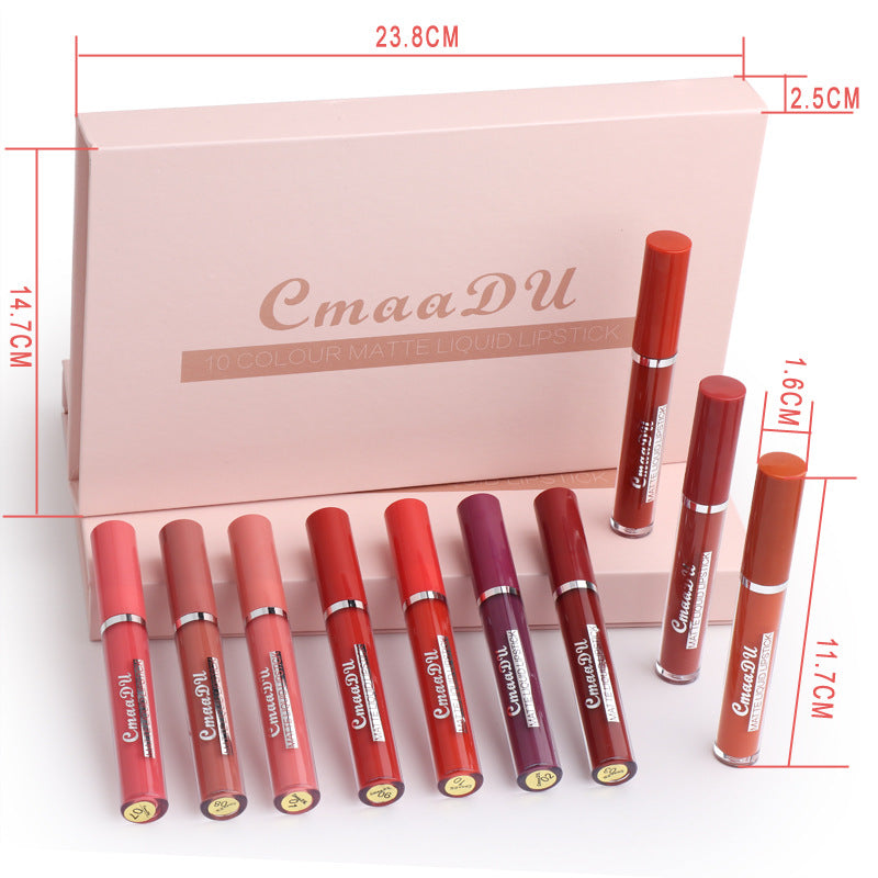Women's Non-stick Cup Waterproof Matte Lipstick Yiwu Ruijia Auto Supplies Co., Ltd.