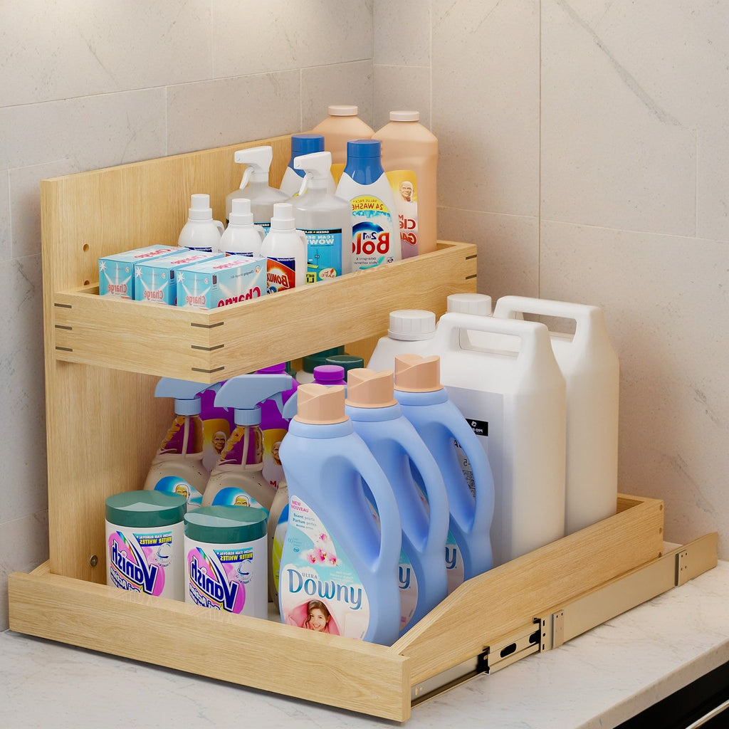 Organisateur Sous Évier Coulissant 2 Niveaux – Gain de Place Intelligent (Cuisine & Salle de Bain) Yiwu Ruijia Auto Supplies Co., Ltd.