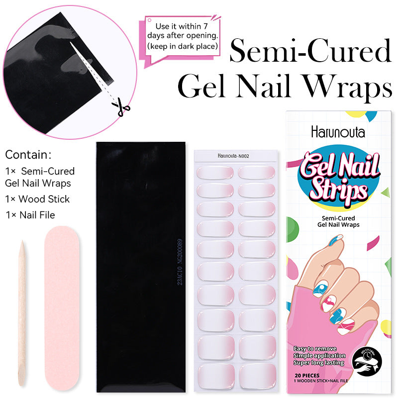 Kit 20 Patchs Gel Ongles – Designs Cartoon, Marbre, Étoilé & Carreaux 💅✨ Yiwu Ruijia Auto Supplies Co., Ltd.