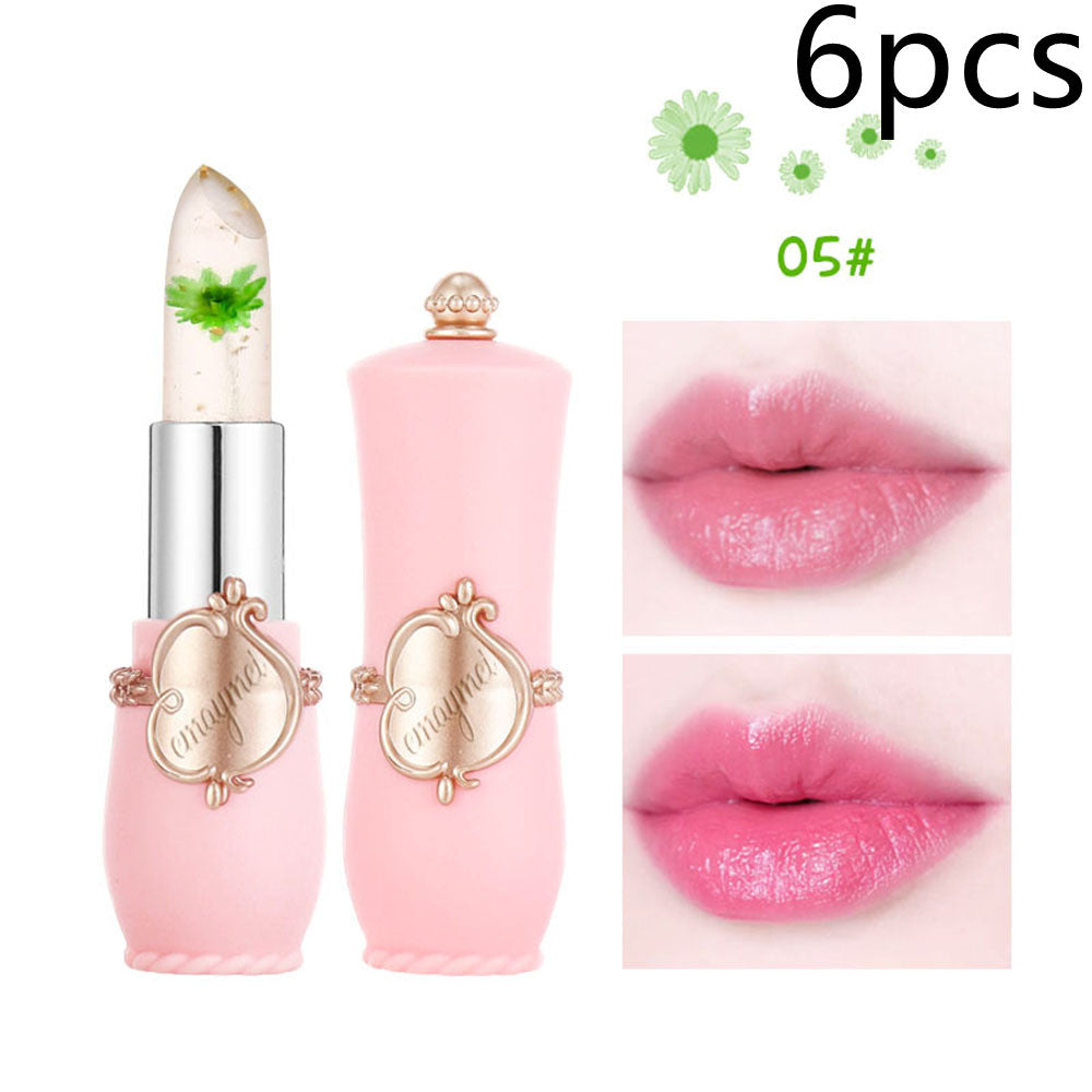 Rouge à Lèvres Floral Caméléon – Change de Couleur Selon ton pH, 6 Fleurs 💋✨ Yiwu Ruijia Auto Supplies Co., Ltd.