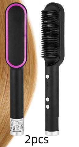 Peigne Lisseur Anti-Brûlure 10 Niveaux – Céramique Tourmaline, Cheveux Secs & Mouillés, Lissage et Boucles Faciles Yiwu Ruijia Auto Supplies Co., Ltd.
